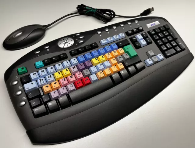 Avid Tastatur - Avid Media Composer wireless keyboard LogicKeyboard