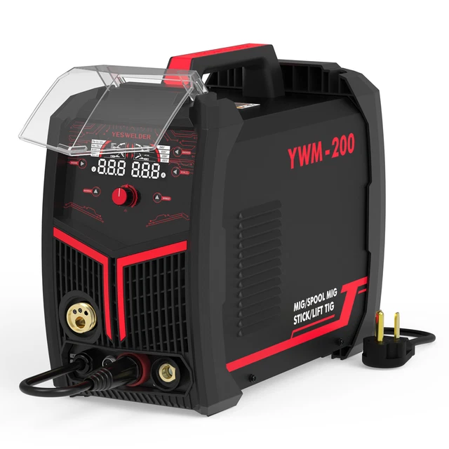 Multi Process MIG Welder 110/220v 200A MIG Pro Aluminum Welding Machine