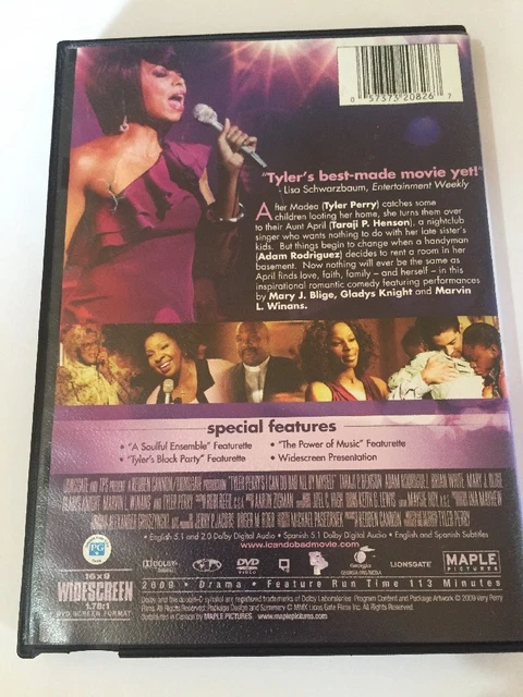 TYLER PERRYS I Can Do Bad All By Myself (DVD, 2010, Canadian) $3.99 ...