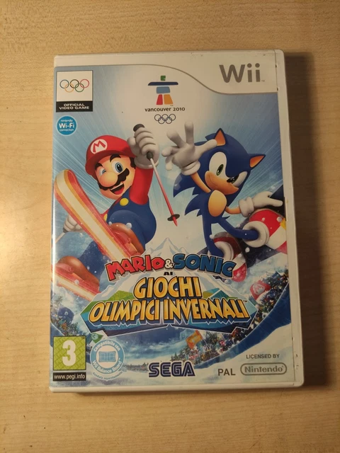 Mario e Sonic ai giochi olimpici Nintendo Wii