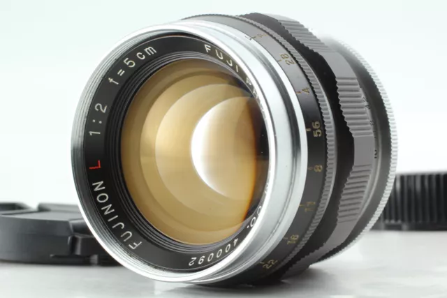 [Exc+5 w/ Cap] Fuji Fujinon L 50mm 5cm f/2 Lens L39 LTM Leica Screw Mount JAPAN