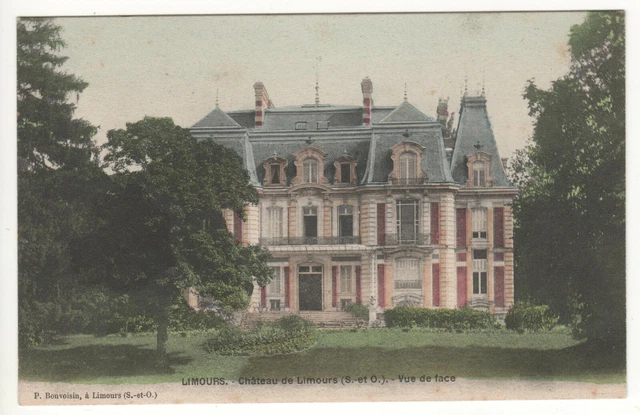 Cpa 91 - Limours - Château De Limours - Vue De Face (Essonne) - Non Écrite