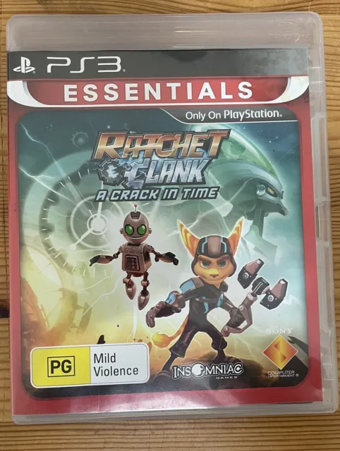 Ratchet And Clank A Crack In Time + Manual - Sony PlayStation 3 PS3 Complete