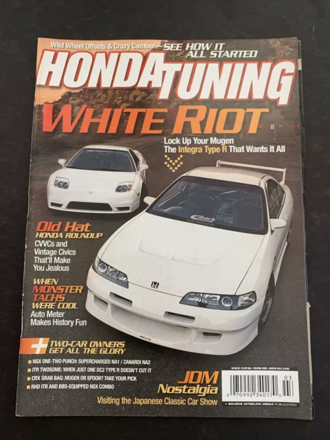 Honda Tuning Magazine *  FEB/MAR 2009 * Drifting * Civic Accord Fit NSX #HD-39