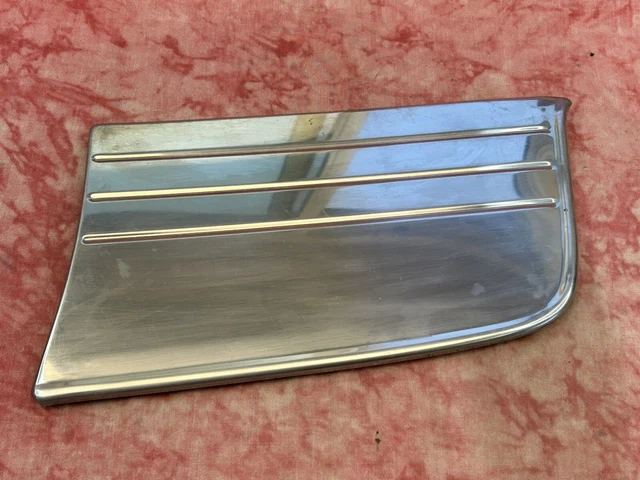 1949-1950 Pontiac accessory front fender stainless gravel, stone guards, trim,RH 1949-1950 Pontiac accessory front fender stainless gravel, stone guards, trim,RH