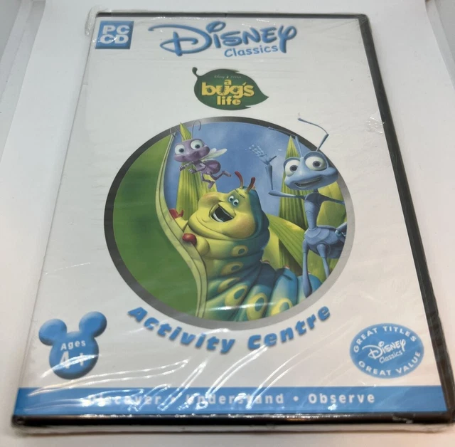 DISNEY CLASSICS A Bug's Life Activity Centre PC CD New and Sealed £16.