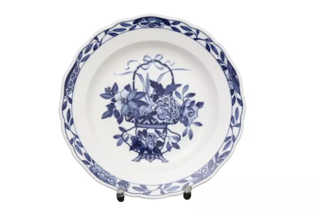 Antike,Meissen,Wandteller,Chinesischer Blumenkorb (SA-231024)