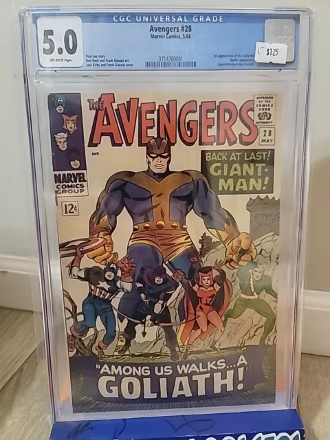 Avengers #28 CGC 5.0 First APPEARANCE OF THE COLLECTOR