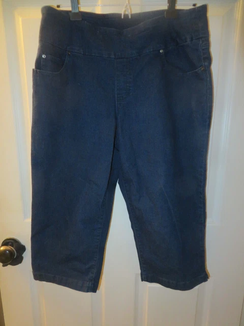 Time and tru sales mid rise capri