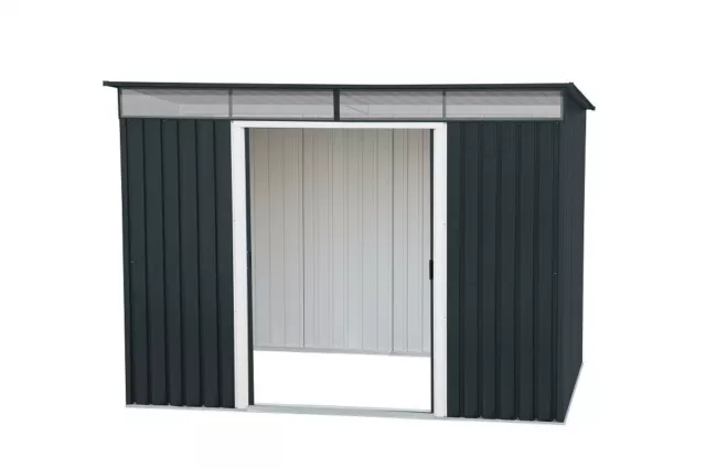 Duramax Metallgerätehaus Pent Roof Skylight 8 x 6 263,5 x 184,5 x 202 cm 2