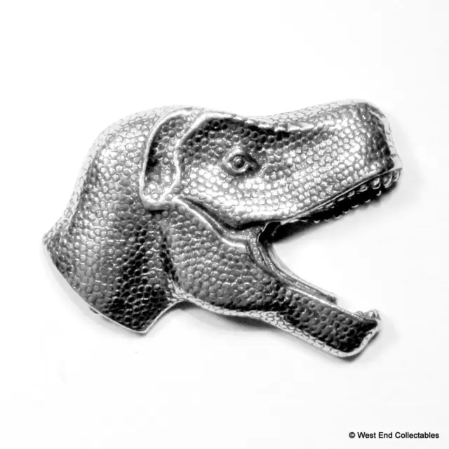 T-Rex Dinosaur Pin Brooch Badge -UK Made- Tyrannosaurus Rex Jurassic Era Dino
