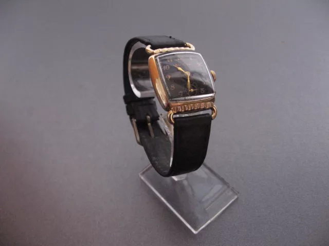 HAU Art Deco Damen Uhr Vintage  BULOVA 1930 A9 mit originaler Krone vergoldet.