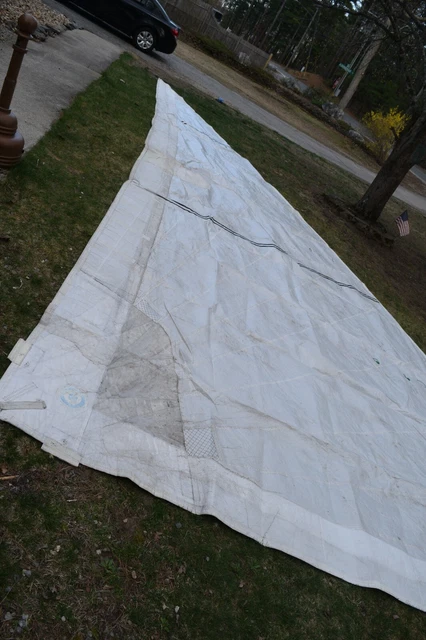 Very Large Neil Pryde International Sail 39.5 Ft X 35.5 Ft & 16Ft Bottom Jib