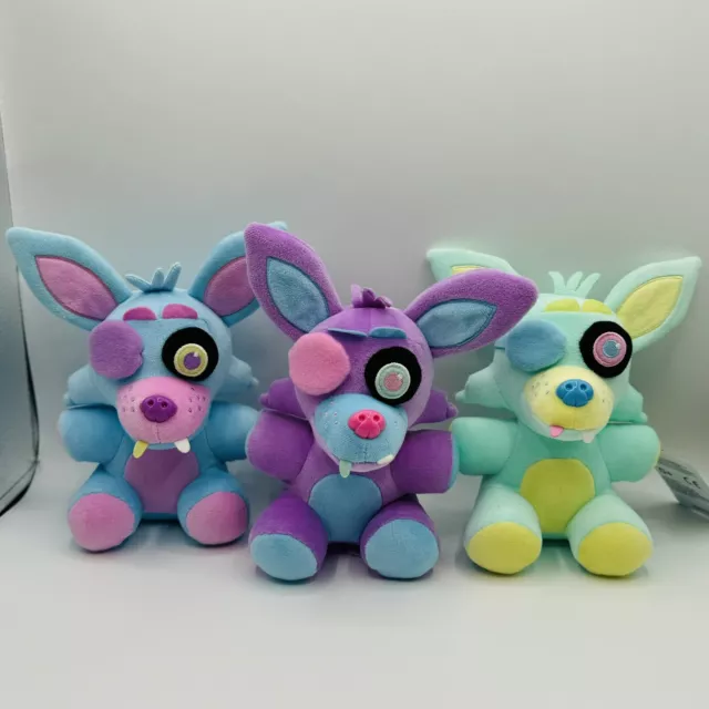 Funko FNAF Five Nights at Freddy’s Foxy Spring Colorway pastel Plush Easter lot