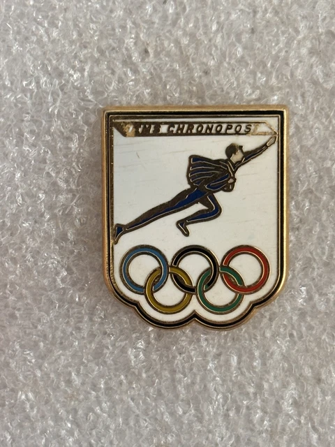 Pin's JO Albertville 92 – Jeux Olympiques – Zamac – Signé Arthus Bertrand – Rare