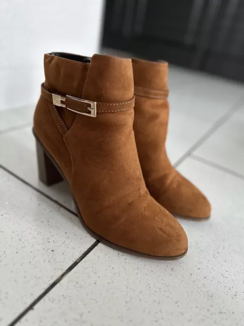 Miss selfridge deals tan boots