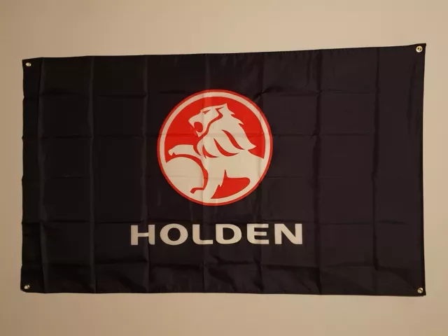 Quality HOLDEN Flag 150 x 90cm Banner for the Man Cave Shed logo Garage HSV