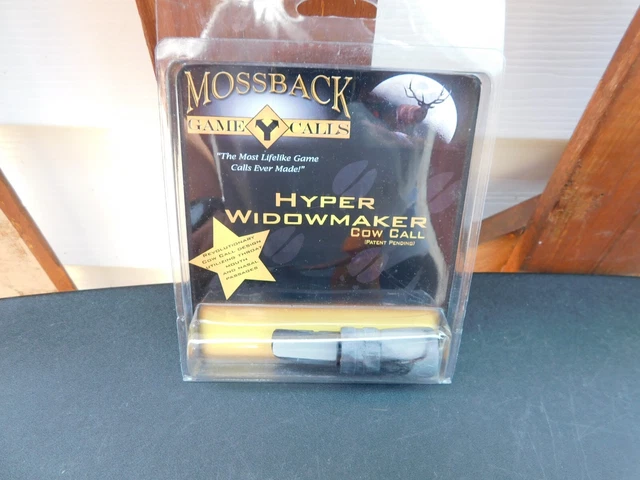 Mossback Moss Back Hyper Widowmaker Widow Maker Elk Cow Call New in Package