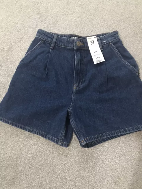 George Womens Size  10 Denim Shorts Brand New With Tags