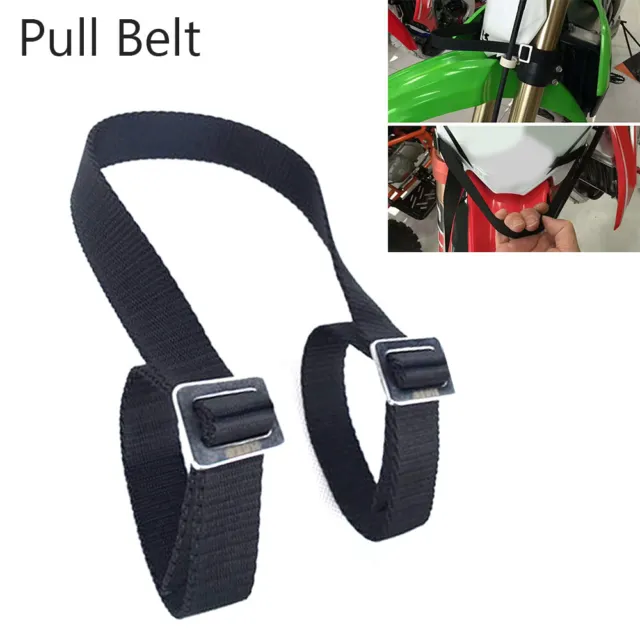 1PC Motorcycle Rescue Strap Pull Belt Tow Rope Accessories Dirt Bike Universal