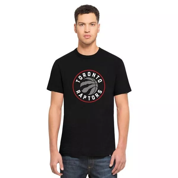 NBA T-Shirt TORONTO RAPTORS black Scrum Logo 47Brand Basketball