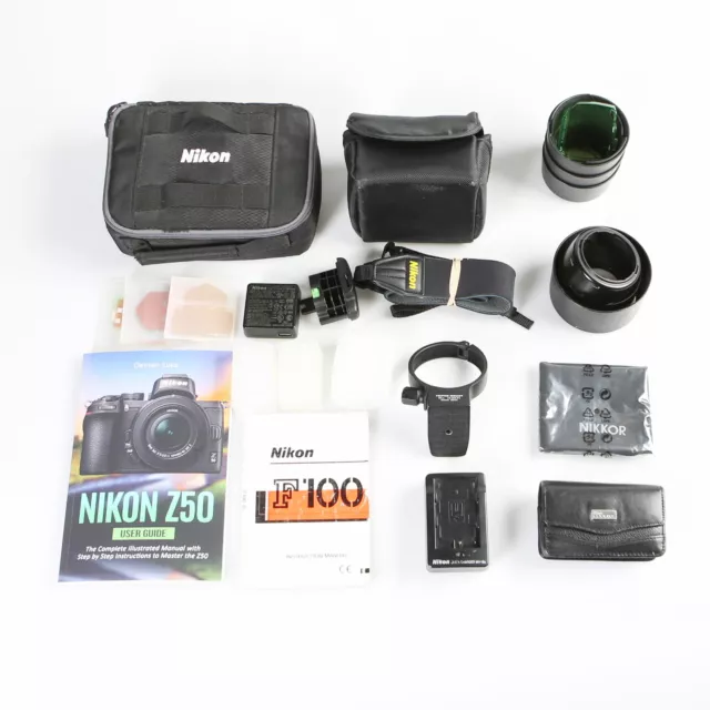 Lot of Nikon Autofocus/Digital 35mm Camera Accessories (Untested)
