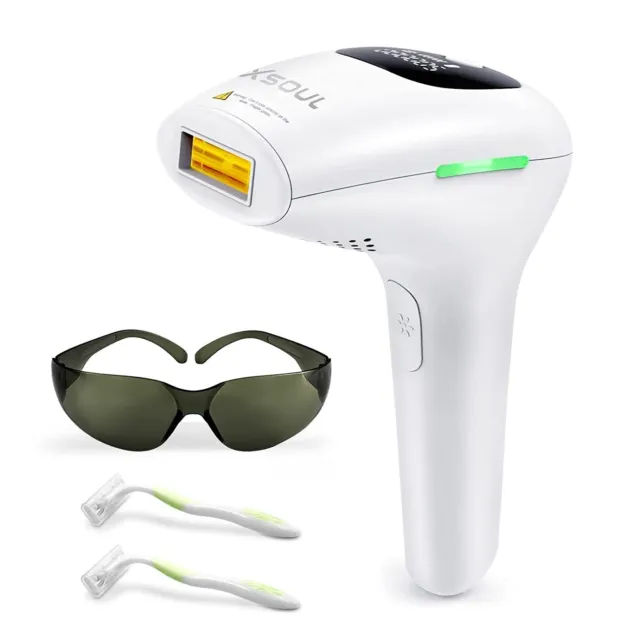XSOUL At-Home IPL Hair Removal for Women and Men Permanent Hair Removal 999,999
