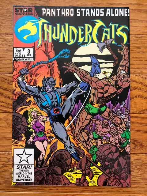 Thundercats #3  Star Comics 1986 Lion-O Marvel comic book