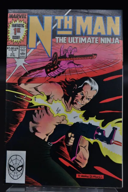 Nth Man The Ultimate Ninja #1 Solo Series 1989 Marvel Comics