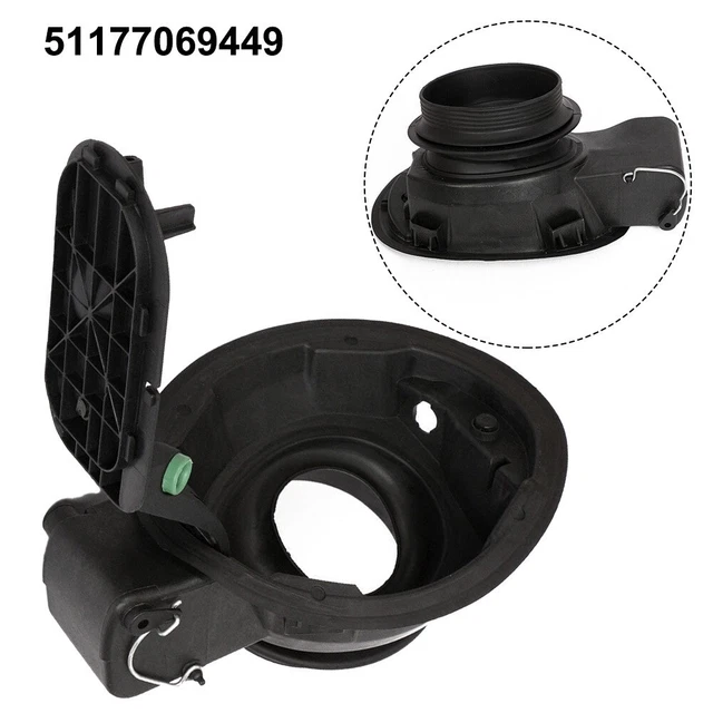 Cerniera Cover Carburante Camion Accessori Motore 51177069449 Nero 1Pezzo