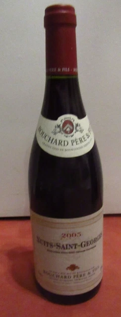 Bouteille VIN Bourgogne NUITS SAINT GEORGES 2005 BEAUNE Bouchard Pere et Fils