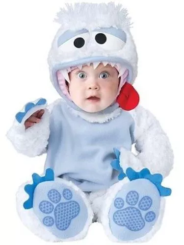 InCharacter Abominable Muñeco de Nieve Bebé Disfraz Halloween Lindo Talla 6060