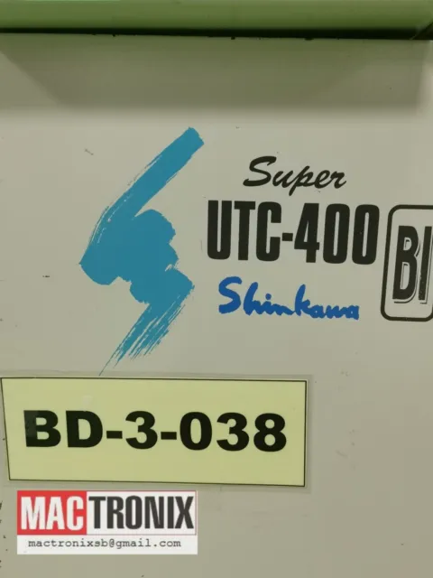 Shinkawa UTC-400BI / UTC400 BI Super Wire Bonder (Used Equipment)