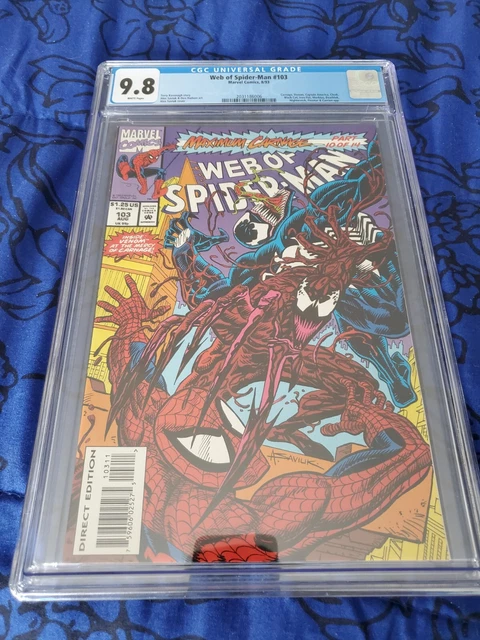Web of Spider-Man #103 Vol 1 Marvel Comic Book - CGC 9.8