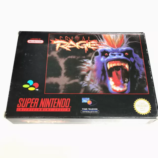 Nintendo SNES Spiel - Primal Rage (mit OVP / CIB)(PAL) 11970943 SuperNES