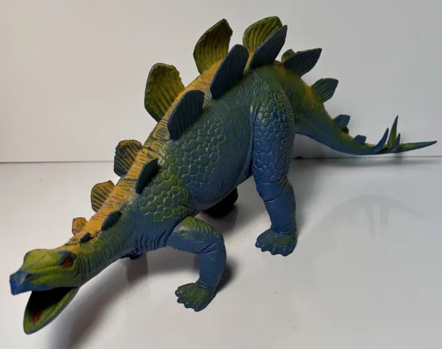 Vintage Dor Mei  Stegosaurus  Dinosaur Figure Toy China