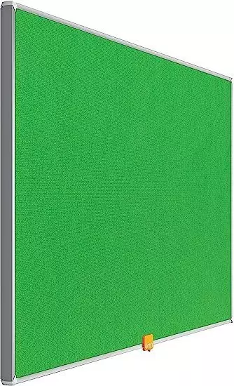 Nobo 32 Inch Widescreen Green Felt Noticeboard - Model: 1905314