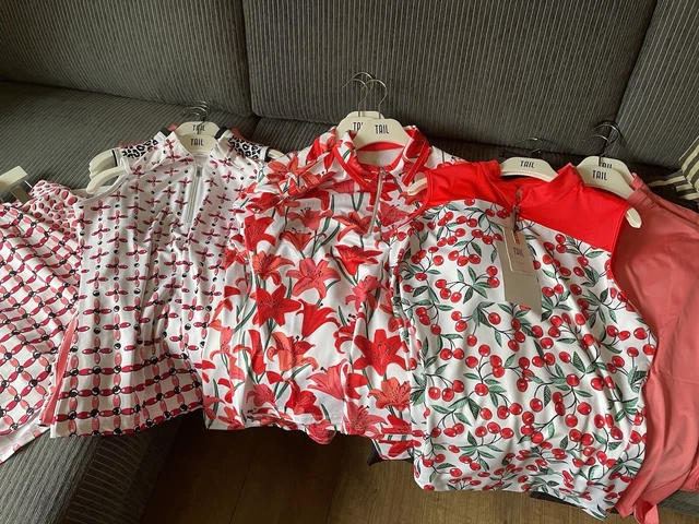 Tail Ladies Golf Clothing - Tops, Shorts, Skorts & Trousers 2023  - 19 pieces