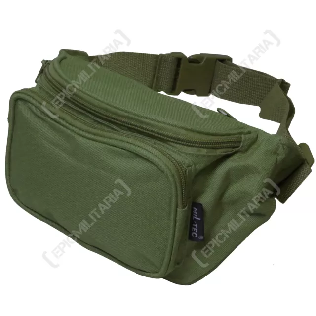 Vert Olive SAC ? DOS Taille Standard - 3 Pochette Banane Jour Ceinture Transport