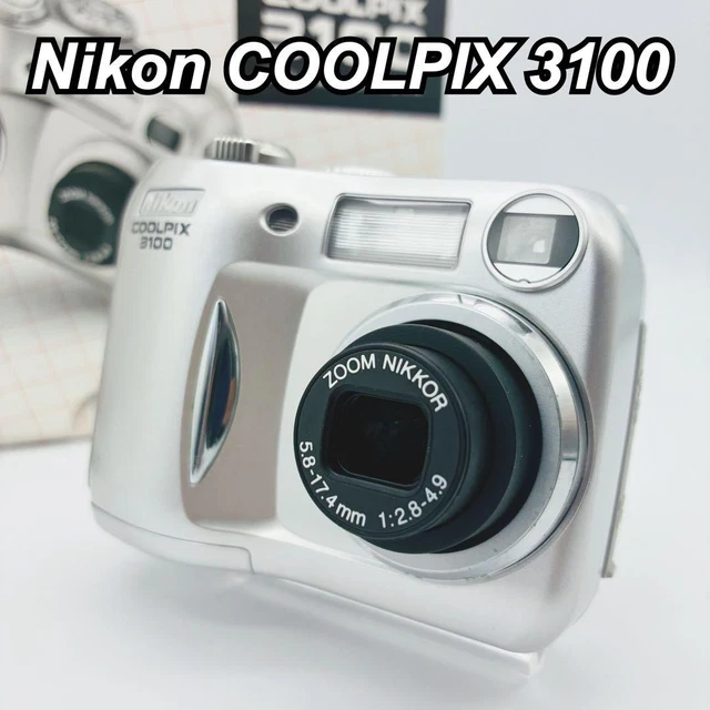 NIKON COOLPIX 3100 Compact Digital Camera Tested Working Seller