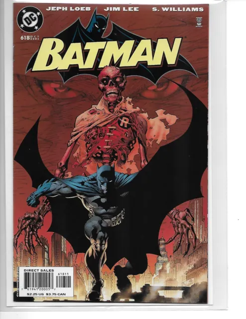 Batman #618 Nm 2002 Jim Lee 'Hush Storyline' Dc Comics