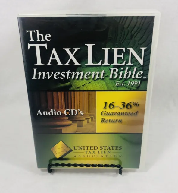 The Tax Lien Investment Bible Audio CD 8-Disc Set (CD Set Only, No DVD / Binder)