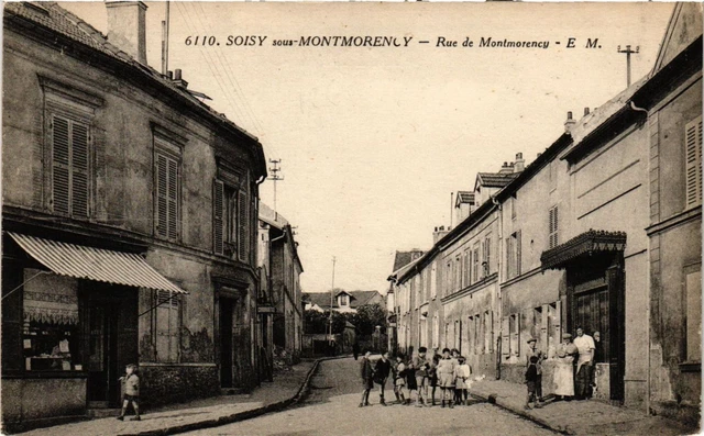 CPA SOISY-sous-MONTMORENCY - Rue de MONTMORENCY (380790)