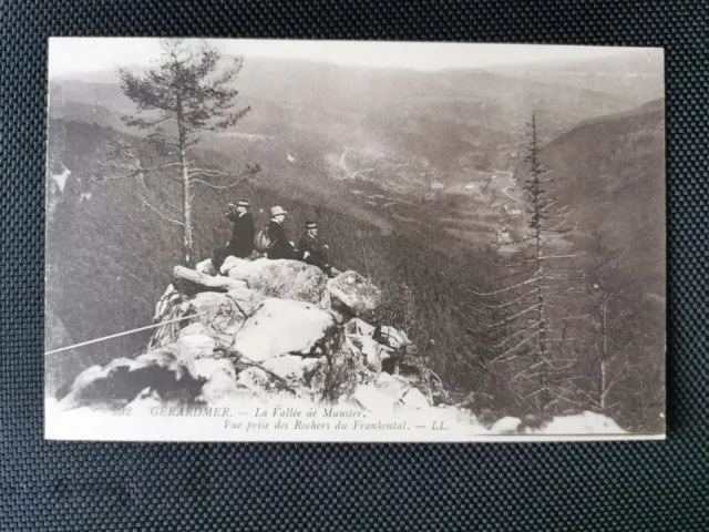 CPA 88 GERARDMER - Munster Valley - View of the Frankental Rocks
