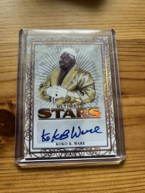 Koko B. Ware WWE WWF Auto 2020 Leaf Ultimate Autograph