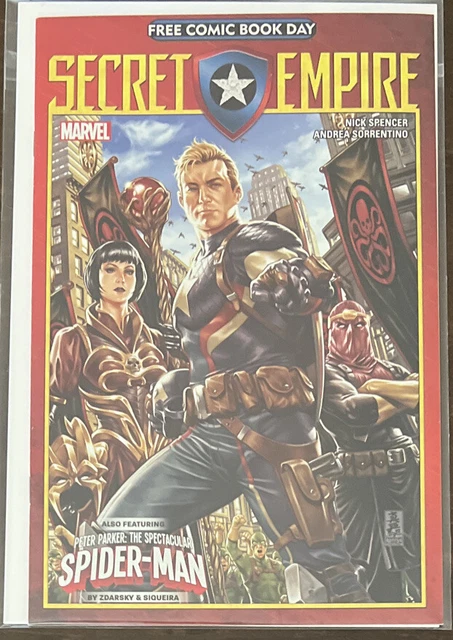 Fcbd 2017 Secret Empire Nm 9.4 Marvel Comics 2016 Nick Spencer