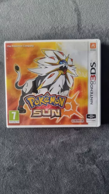 Pokemon Sun (Nintendo 3DS, 2016)