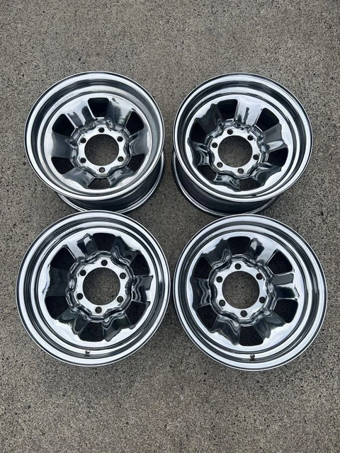 JDM Rankle 60 genuine wheel plated 15 inch Land Cruiser 60 15 inch No Tires