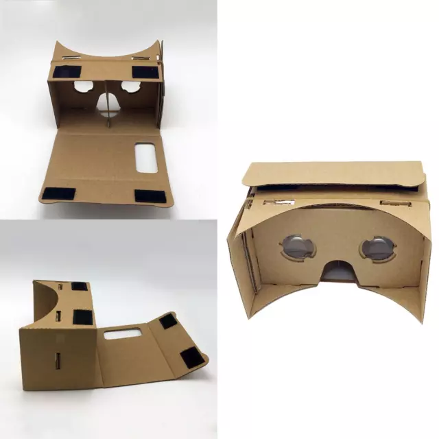 Version 1 DIY Cardboard für  Virtual Reality 3D VR Case V1 Portable