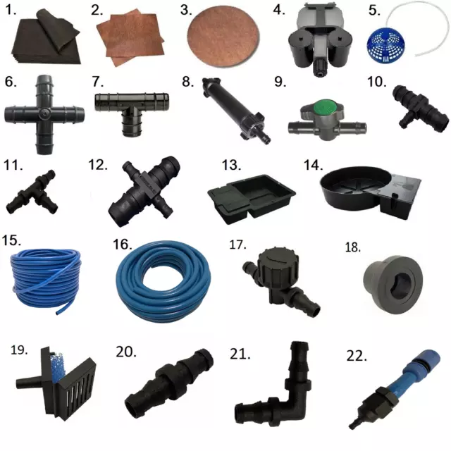 New 9mm Autopot Irrigation Watering System Parts and Accessories HYDROPONICS.